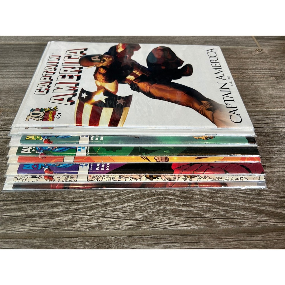 Marvel Captain America Wolverine Comic Lot 8 Books #601 #73 #33 #11 8 6 5 4